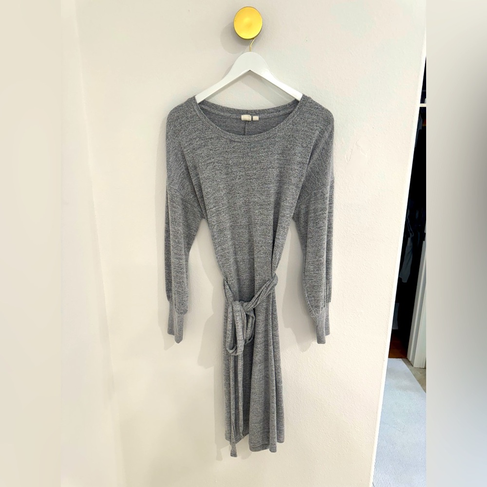 Sweater Wrap Dress